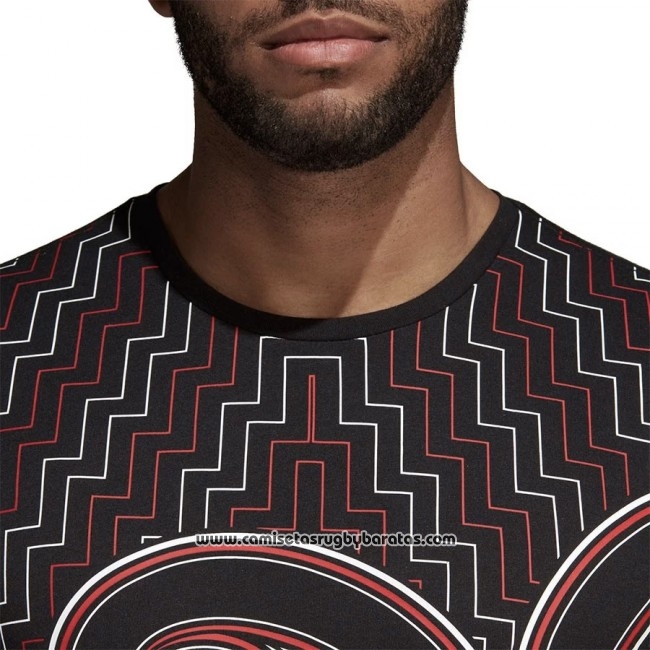 Camiseta Nueva Zelandia All Blacks Maori Rugby 2019 Brown